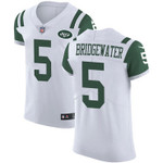 Nike New York Jets #5 Teddy Bridgewater White Men's Stitched Nfl Vapor Untouchable Elite Jersey Nfl
