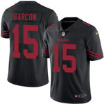 Nike 49Ers #15 Pierre Garcon Black Men's Stitched Nfl Limited Rush Jersey Nfl