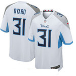 Men's Tennessee Titans #31 Kevin Byard Nike White New 2018 Game Jersey Nfl