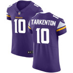 Men's Nike Minnesota Vikings #10 Fran Tarkenton Purple Team Color Stitched Nfl Vapor Untouchable Elite Jersey Nfl