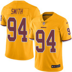 Nike Redskins #94 Preston Smith Gold Men's Stitched Nfl Limited Rush Jersey Nfl
