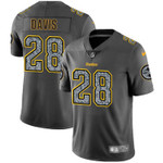 Nike Pittsburgh Steelers #28 Sean Davis Gray Static Men's Nfl Vapor Untouchable Game Jersey Nfl