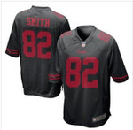 New San Francisco 49Ers #82 Torrey Smith Black Alternate Game Jersey Nfl