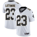 Nike New Orleans Saints #23 Marshon Lattimore White Men's Stitched Nfl Vapor Untouchable Limited Jersey Nfl