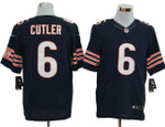 Size 60 4Xl-Jay Cutler Chicago Bears #6 Blue Stitched Nike Elite Nfl Jerseys Nfl