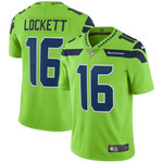 Nike Seattle Seahawks #16 Tyler Lockett Green Men's Stitched Nfl Limited Rush Jersey Nfl