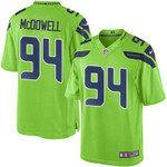 Nike Seattle Seahawks #94 Malik Mcdowell Green Men's Stitched Nfl Limited Rush Jersey Nfl