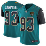 Nike Jacksonville Jaguars #93 Calais Campbell Teal Green Team Color Men's Stitched Nfl Vapor Untouchable Limited Jersey Nfl