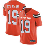 Nike Cleveland Browns #19 Corey Coleman Orange Alternate Men's Stitched Nfl Vapor Untouchable Limited Jersey Nfl
