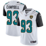 Nike Jacksonville Jaguars #93 Calais Campbell White Men's Stitched Nfl Vapor Untouchable Limited Jersey Nfl