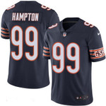 Men's Chicago Bears #99 Dan Hampton Navy Blue 2016 Color Rush Stitched Nfl Nike Limited Jersey Nfl