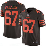 Men's Cleveland Browns #67 Austin Pasztor Brown 2016 Color Rush Stitched Nfl Nike Limited Jersey Nfl