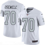 Men's Oakland Raiders #70 Kelechi Osemele White 2016 Color Rush Stitched Nfl Nike Limited Jersey Nfl