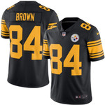Nike Steelers #84 Antonio Brown Black Men's Stitched Nfl Limited Rush Jersey Nfl