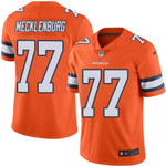 Nike Broncos #77 Karl Mecklenburg Orange Men's Stitched Nfl Limited Rush Jersey Nfl