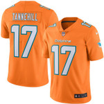 Men's Miami Dolphins #17 Ryan Tannehill Nike Orange Color Rush Limited Jersey Nfl
