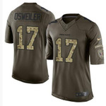 Nike Texans #17 Brock Osweiler Green Men's Stitched Nfl Limited Salute To Service Jersey Nfl
