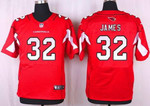 Men's Arizona Cardinals #32 Edgerrin James Red Retired Player Nfl Nike Elite Jersey Nfl