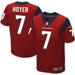 Men's Houston Texans #7 Brian Hoyer Red Alternate Nfl Nike Elite Jersey Nfl