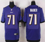 Baltimore Ravens #71 Rick Wagner Purple Team Color Nfl Nike Elite Jersey Nfl