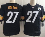 Men's Pittsburgh Steelers #27 Senquez Golson Nike Black Elite Jersey Nfl