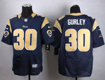 Nike St. Louis Rams #30 Todd Gurley Navy Blue Elite Jersey Nfl