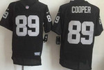 Nike Oakland Raiders #89 Amari Cooper Black Elite Jersey Nfl
