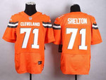 Nike Cleveland Browns #71 Danny Shelton 2015 Orange Elite Jersey Nfl