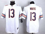 Nike Chicago Bears #13 Kevin White 2015 Nfl Draft 7Th Overall Pick White Limited Jersey Nfl