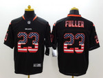 Nike Chicago Bears #23 Kyle Fuller 2014 Usa Flag Fashion Black Elite Jersey Nfl