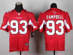 Nike Arizona Cardinals #93 Calais Campbell Red Elite Jersey Nfl