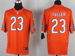 Nike Chicago Bears #23 Kyle Fuller Orange Limited Jersey Nfl