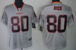 Nike San Francisco 49Ers #80 Jerry Rice Lights Out Gray Elite Jersey Nfl