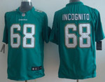 Nike Miami Dolphins #68 Richie Incognito 2013 Green Game Jersey Nfl