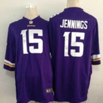 Nike Minnesota Vikings #15 Greg Jennings 2013 Purple Game Jersey Nfl
