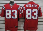 Nike New England Patriots #83 Wes Welker Red Elite Jersey Nfl