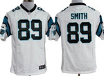 Nike Carolina Panthers #89 Steve Smith White Game Jersey Nfl