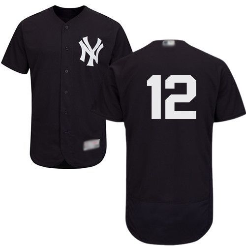 دايلي Men's New York Yankees #12 Troy Tulowitzki Grey Flexbase Authentic Collection Stitched Baseball Jersey بولغاري اطفال