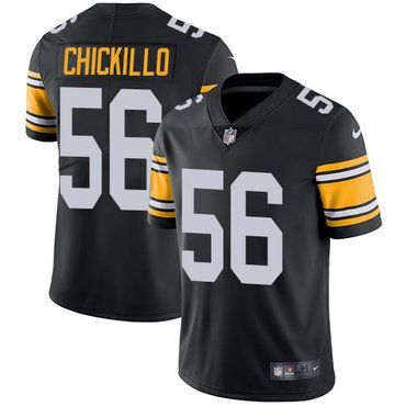 استاني Men's Pittsburgh Steelers #56 Anthony Chickillo Black Nike Nfl ... استاني