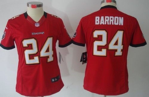 مساج ظهر Nike Tampa Bay Buccaneers #24 Mark Barron Red Limited Womens Jersey قود باي