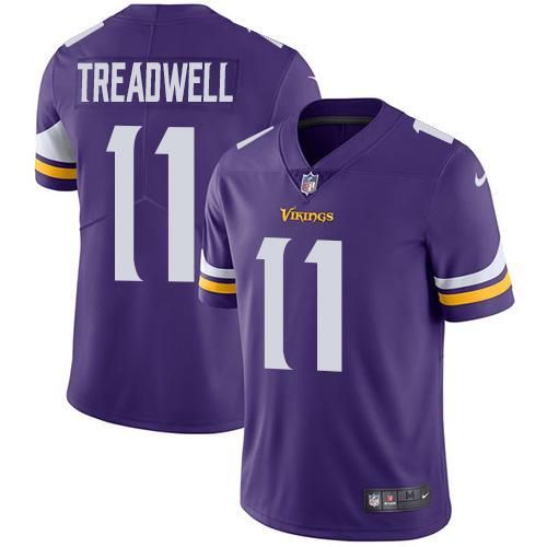 الخنفساء المنزلية Nike Minnesota Vikings #11 Laquon Treadwell White Men's Stitched NFL Vapor Untouchable Limited Jersey هينا