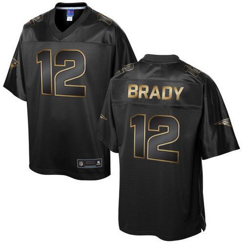 أريزونا Nike Patriots #12 Tom Brady Pro Line Black Gold Collection Men's ... أريزونا