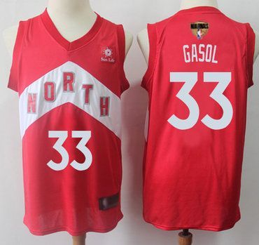 عطر سوفاج Raptors #33 Marc Gasol Red 2019 Finals Bound Basketball Swingman ... عطر سوفاج