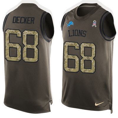 مكيف صحراوي Men's Detroit Lions #68 Taylor Decker Light Blue Hot Pressing Player Name & Number Nike NFL Tank Top Jersey منحل عسل
