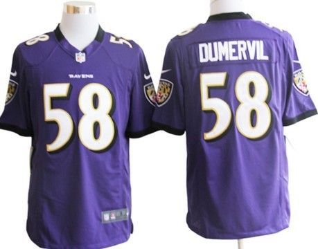 متى الخريف Nike Baltimore Ravens #58 Elvis Dumervil Purple Game Jersey Nfl ... متى الخريف