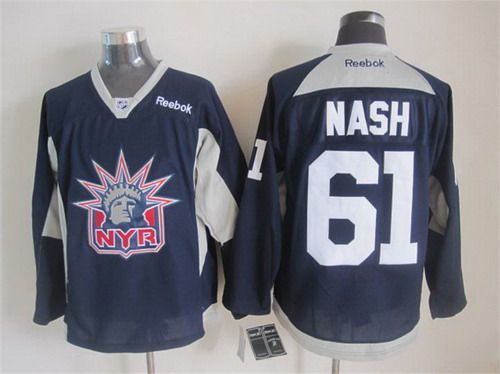 بيت باربي New York Rangers #61 Rick Nash 2014 Nyr Training Navy Blue Jersey ... بيت باربي