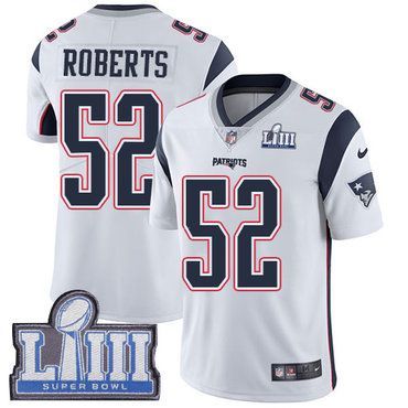حبوب حمض الفوليك للحمل #52 Limited Elandon Roberts Navy Blue Nike NFL Youth Jersey New England Patriots Rush Vapor Untouchable Super Bowl LIII Bound ساطور
