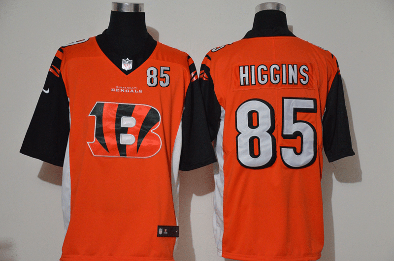 وجا Men's Cincinnati Bengals #85 Tee Higgins Black 2020 Vapor Untouchable Stitched NFL Nike Limited Jersey سادي بالانجليزي