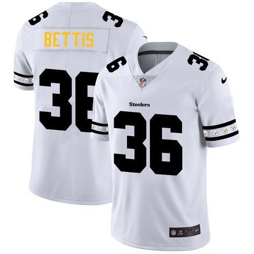 ميديم ويل Pittsburgh Steelers #36 Jerome Bettis Nike White Team Logo Vapor ... ميديم ويل