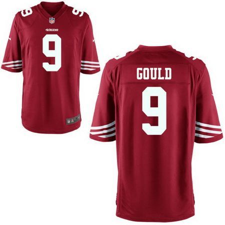 ما معنى قيراط Men's San Francisco 49ers #9 Robbie Gould Scarlet Red Team Color Stitched NFL Nike Game Jersey طريقه لتكبير الصدر